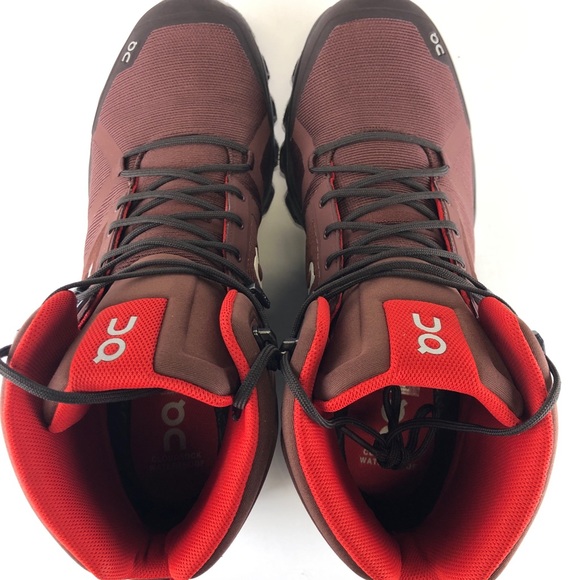 ON Running Cloudrock Mens Waterproof Mid Boot Hike - Picture 4 of 12